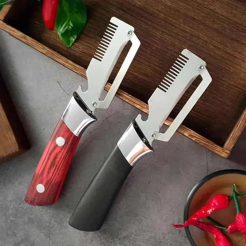 1Pcs Sharp Blade Stainless Steel Kitchen Fruit Vegetable Peeler Plastic Handle Comfortable Grip For Home Daily Use