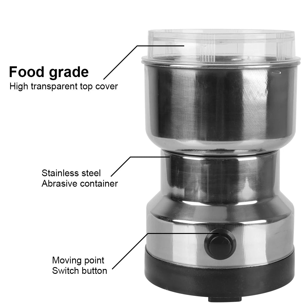 Kitchen Multifunctional Coffe Chopper Blades Electric Coffee Grinder for home Nuts Beans Spices Blender Grains Grinder Machine