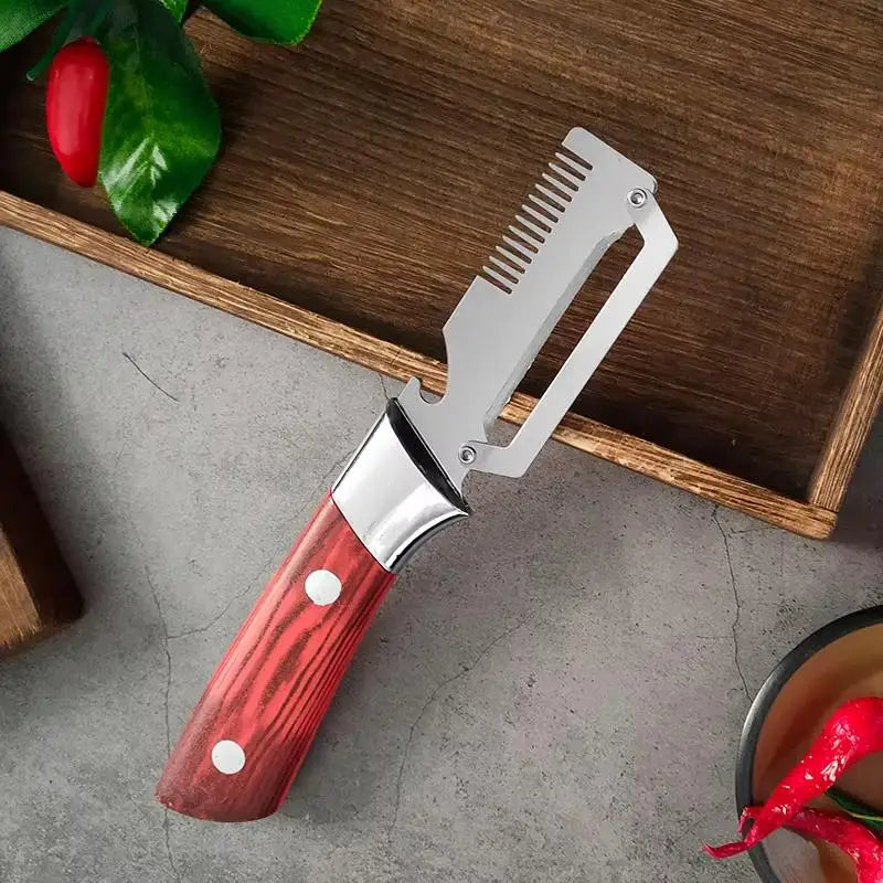 1Pcs Sharp Blade Stainless Steel Kitchen Fruit Vegetable Peeler Plastic Handle Comfortable Grip For Home Daily Use