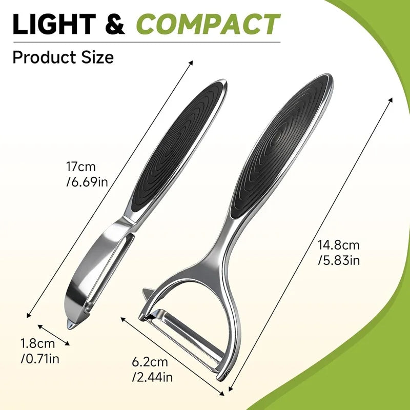Stainless Steel Vegetable Peeler Home Potato Peeler Multifunctional Carrot Grater Fruit Tool Gourmet Pelador Kitchen Accessories